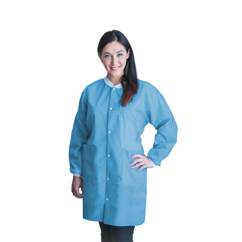 Black Dental Medical Science Lab Coats High Quality FitMe Lab Coats